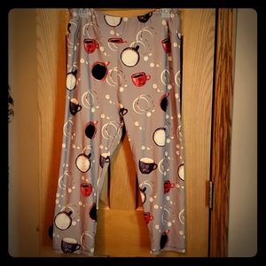 Like New Capri coffee Leggings